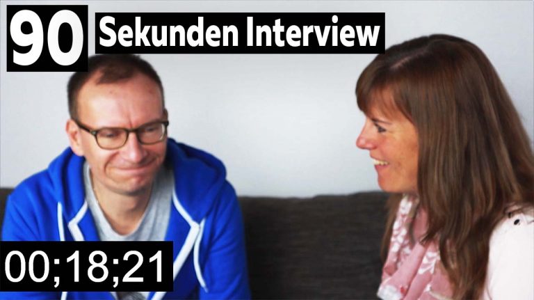 Frank Völkel und Stefanie Schädel - 90 Sekunden Interview