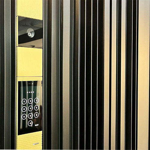 Basalte Adelante Türkommunikation für Eingangstor und Eingangstür