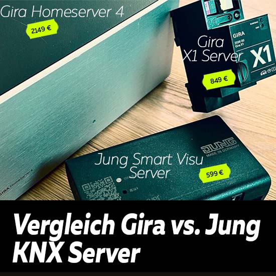 Vergleich KNX Server Cover